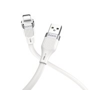  Дата-кабель HOCO U72 Forest Silicone charging cable for Micro white 