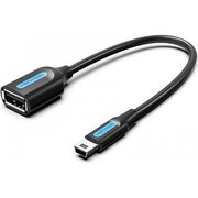  Адаптер переходник Vention CCTBB OTG USB 2.0 AF/mini B 5pin 0.15м 