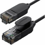  Кабель UGREEN NW122 70334 CAT 6A Pure Copper Ethernet Cable OD2.8 2m Black 
