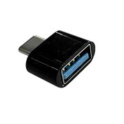  Адаптер Buro BU-USB3-AF-CM ver3.0 USB Af USB Type-C m черный 