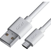  Кабель Greenconnect GCR-53230 MicroUSB 0.5m белый 