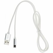  Кабель Cactus CS-USB.A.USB.MICRO-1 USB Type-C m-micro USB m 1м белый 