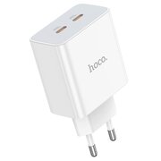  СЗУ HOCO C108A Leader PD35W dual port 2C charger EU белый 