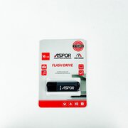  USB-флешка 16G USB 2.0 Aspor PK-TG121GY серый 