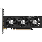  Видеокарта Gigabyte Nvidia GeForce RTX 4060 (GV-N4060D6-8GL) PCI-E 4.0 8Gb 128bit GDDR6 2460/17000 HDMIx2 DPx2 HDCP Ret low profile 