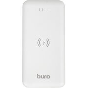  Power Bank Buro BPW10E (BPW10E10PWT), 10000мAч белый 