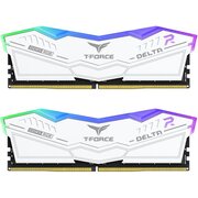  ОЗУ TEAMGROUP T-Force Delta RGB 32GB (FF4D532G6000HC28ADC01) (2x16GB) DDR5 6000MHz CL28 (28-36-36-76) 1.40V / White 