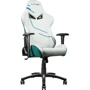  Кресло игровое KARNOX Hero Genie Edition KX800101-GE на колесиках, ткань, зеленый/белый 