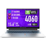  Ноутбук Machenike Aurora Star XT (JJ00GL00FRU) 15.6" Core i7 14650HX 2.2 ГГц 16 ядер 32 ГБ DDR5 1024 ГБ SSD M.2 Geforce RTX4060 (8 ГБ GDDR6) DOS 