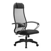  Кресло МЕТТА 11 MPRU z312634457 на колесиках, сетка/ткань, черный 