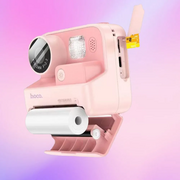  Детская камера HOCO DV200 Dual lens children printing camera pink 