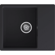  Кухонная мойка GranFest Urban 658L GF-UR-658L гранит, черный 