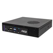  Неттоп Hiper Factum FT20 (FT20-i3141R8N2R6BWP) Intel Core i3 14100(3.5Ghz)/8192Mb/256SSDGb/noDVD/BT/WiFi/war 1y/1.2kg/черный/Win11Pro + БП 120Вт 