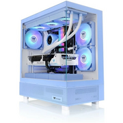  Корпус Thermaltake View 270 TG ARGB Hydrangea (CA-1Y7-00MFWN-00) синий без БП ATX 9x120mm 5x140mm 1x200mm 2xUSB3.0 audio bott PSU 