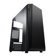  Корпус ACD Coffre 104G (MO-TC3G0-000) mATX, Black, CPU 140mm, VGA, PSU 285mm, 2x3.5INT, 1x2.5INT, 2xUSB 2.0, 1xUSB 3.0, HD Audio, w/o FAN, w/o PSU 