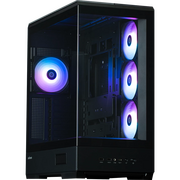  Корпус ZALMAN P50 DS Black, без БП, боковое окно (закаленное стекло), черный, ATX 