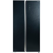  Холодильник Бирюса SBS 541 TBG черное стекло 