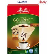  Фильтр-картон для кофеварок Melitta Gourmet 6763165 1x4, 80шт 