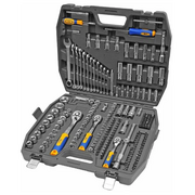  Набор инструментов KRAFT KT 700684 1/2 Dr, 3/8 Dr и 1/4 Dr, 218 предметов 