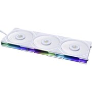  Комплект вентиляторов (3шт.) Lian Li Uni Fan TL LED 120 White /12TL3W/ G99.12TL3W.R0/ 120x124x28мм (PWM, ARGB, 200-2600 об/мин, 34dBa) 