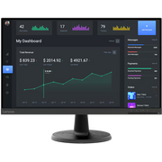  Монитор Lenovo ThinkVision C24-40 (63DCKAT6UK) черный 