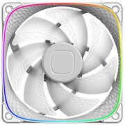  Вентилятор Geometric Future Squama 2503W (1F2503W112001) Single Pack / 120mm, 2000 RPM, 69.11 CFM, 29.0 dBA, 5V ARGB, White 