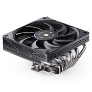  Кулер JONSBO HP-600 Black LGA1700/1200/115X/AM5/AM4 низкопрофильный 66мм (TDP 210W, PWM, 120mm ARGB Fan, 6 тепловые трубок, 4-pin) Retail 
