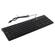  Клавиатура Genius SlimStar 230II, проводная, USB, 104 клавиши черный 