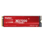  SSD KingSpec XG7000 Series (XG7000-2TB) 2.0Tb M.2 (PCI-E 4.0 x4, up to 7400/6600MBs, 3D TLC, 1200TBW, NVMe 1.4, 22х80mm, heat 