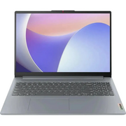  Ноутбук LENOVO IdeaPad 3 Slim 15IRU8 (82X700BVPS-RU) 15.6" 1920x1080/Core i3-1315U/RAM 8Гб/SSD 256Гб/Intel UHD Graphics/EngRus/DOS серый 1.62 кг 