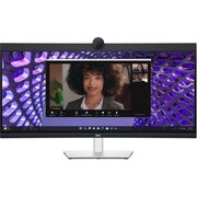  Монитор DELL P3424WEB черный/серебристый 