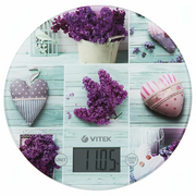  Весы кухонные Vitek VT-2426 сиреневый 