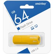  USB-флешка SMARTBUY SB64GBCLU-Y UFD 2.0 064GB Clue Yellow 