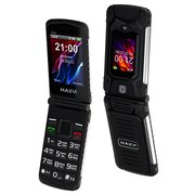  Мобильный телефон MAXVI E10ds Black 