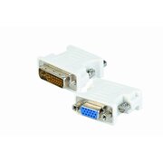  Конвертер Cablexpert A-DVI-VGA DVI-I (папа) - D-SUB/VGA (мама), белый 