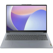  Ноутбук Lenovo IdeaPad Slim 3 16IAH8 (83ES002VRK) 16", IPS, Intel Core i5 12450H 2ГГц, 8 ядер, 16ГБ LPDDR5, 1ТБ SSD, Intel UHD Graphics, без ОС серый 