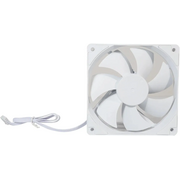  Вентилятор Digma DFAN120PWM-1WH 120x120x25mm белый 4-pin 20-28dB 114gr Ret 