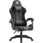  Кресло офисное DEFENDER Okas (64054) Black/Grey PU 