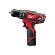  Дрель-шуруповерт Milwaukee M12 BPD-202С (4933441940) 2АКБ+ЗУ уд 
