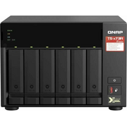  Сетевое хранилище NAS Qnap TS-673A-8G 6-bay настольный Ryzen V1500B 