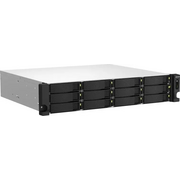  Сетевое хранилище NAS Qnap Original TS-1264U-RP-8G 12-bay стоечный Celeron N5095 