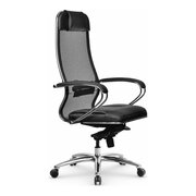  Кресло МЕТТА Samurai SL-1.04 MPES (z312296570) на колесиках, эко.кожа/сетка, черный 