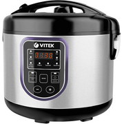  Мультиварка Vitek Prive VT-4202 серебристый/черный 