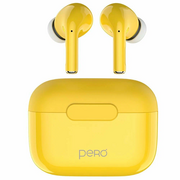  Наушники беспроводные PERO TWS06 Comfort (PTWS06Y) Yellow 