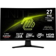 Монитор MSI MAG 274CXF (9S6-3CE31T-012) черный 