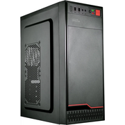  Корпус KingPrice KPCC-MD201 черный без БП ATX 1x80mm 4x120mm 2xUSB2.0 audio 