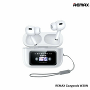  Наушники bluetooth REMAX W30N Noise-Cancelling True Wireless Earbuds with Touchscreen CozyPods белый 