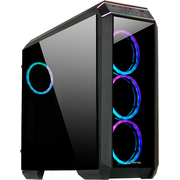  Корпус Chieftec Stallion II (GP-02B-UC-OP) черный без БП ATX 4x120mm 1xUSB2.0 2xUSB3.1 audio bott PSU 
