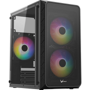  Корпус Formula Air Mesh G4 (Air Mesh G4 B) черный без БП mATX 1x120mm 1xUSB2.0 1xUSB3.0 audio 