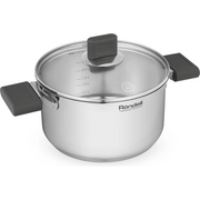  Кастрюля Rondell Quadro RDS-1596 3.1л стальной 